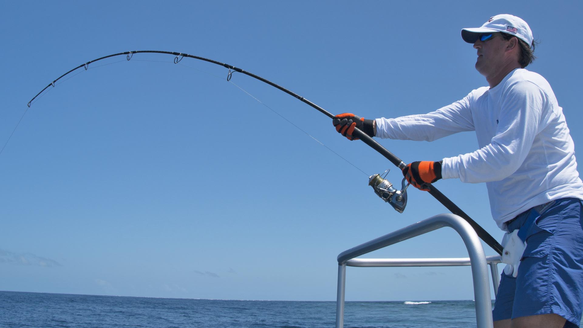 Giant Trevally im Drill